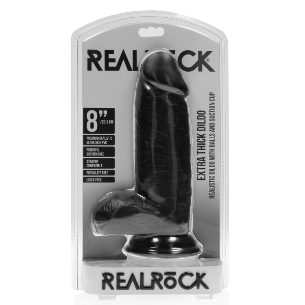 Dildo Extra Grosso 16 x 6cm Preto