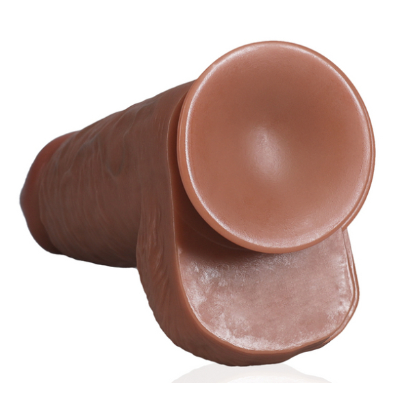 Dildo Extra Grosso 18 x 7,5cm Castanho