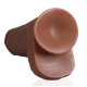 Dildo Extra Grosso 21 x 8cm Castanho