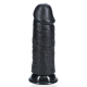 Dildo Extra Thick 20.5 x 6.5cm Black