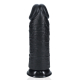 Dildo extra spesso 23 x 7,5 cm nero