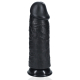 Extra Thick Dildo 23 x 7.5cm Schwarz