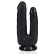 Dildo Double Trouble 15 x 4,5 cm nero