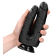 Dildo Double Trouble 15 x 4,5cm Preto