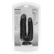 Double Trouble Dildo 15 x 4,5cm Zwart