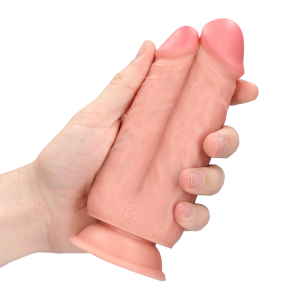 Dildo Duplo Dois Em Um 15,5 x 6,5cm Cadeira