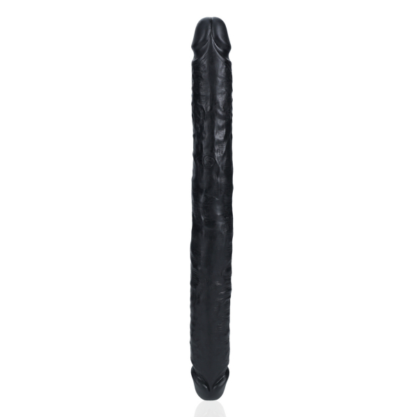 Double Gode Straight Slim 35.5 x 3.8cm Noir