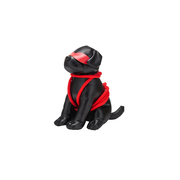 Chien en Simili ROVER 24cm Noir