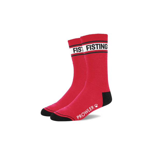 Fisting Socks - Red/Black