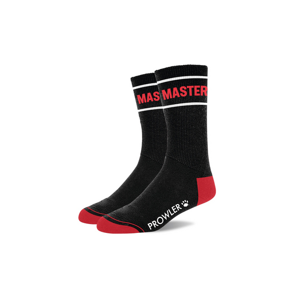 Master Socks - Black/Red