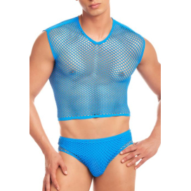 René Rofé Men Net Flex 3-teiliges Set Blau