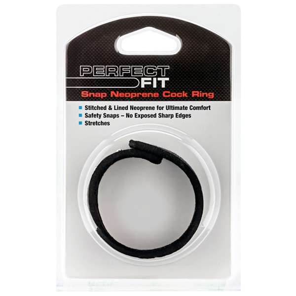 Adjustable Cockring Neoprene 4 snaps