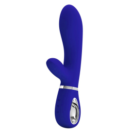 Vibro Rabbit Thomas 11 x 3.8cm Indigo