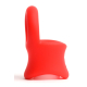 Ballstretcher silicone BALLER RING 32 mm | Hauteur 35 mm Rouge