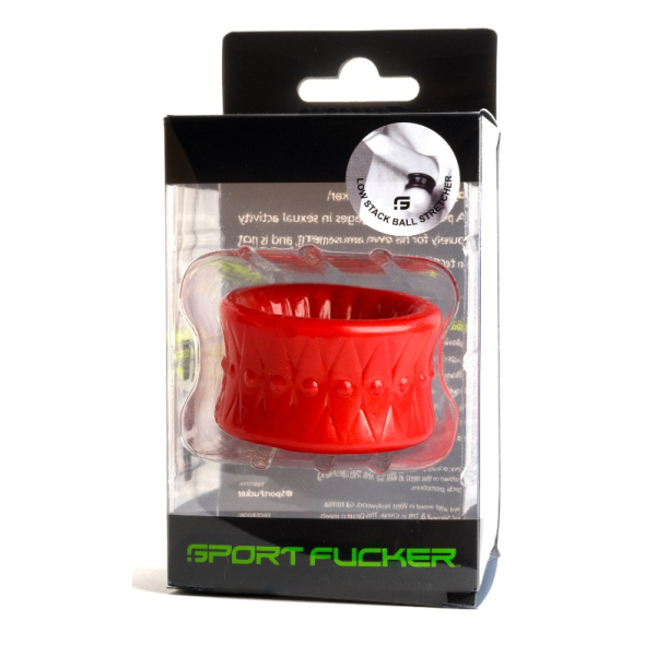 Low Stack 32 mm flexibele ballstretcher - Hoogte 30 mm Rood