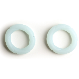 Sport Fucker Lot de 2 Cockrings Ready Rings 28 mm Phosphorescents