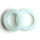 Set of 2 Ready Rings 28 mm Phosphorescent Cockrings