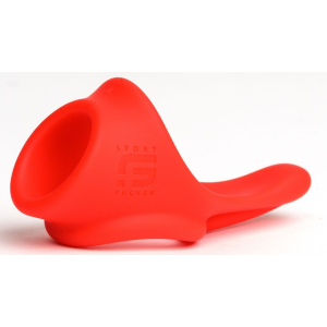 Sport Fucker Ballstretcher Silicone Tailslide 30 mm Red