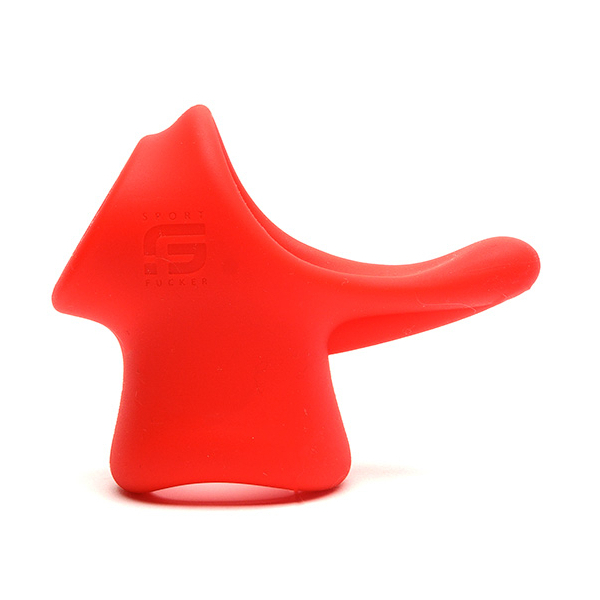 Ballstretcher Silicone Big Tailslide 30 mm - Hauteur 50 mm Rouge