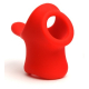 Ballstretcher Silicone Big Tailslide 30 mm - Height 50 mm Red