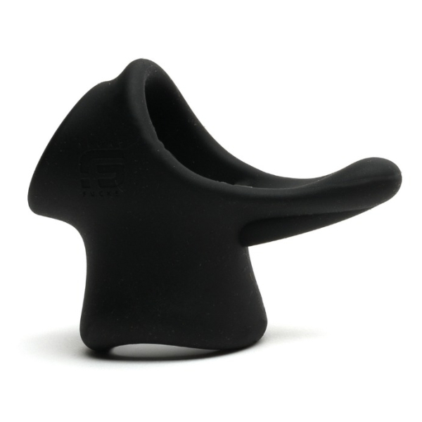 Ballstretcher Silicone BIG TAILSLIDE 30 mm | Hauteur 50 mm Noir