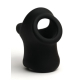 Ballstretcher Silicone Big Tailslide 30 mm - Hauteur 50 mm Noir