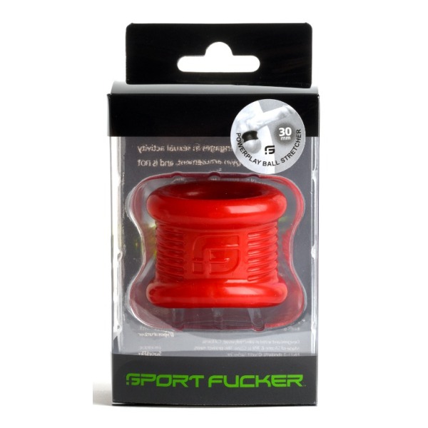 Ballstretcher flexibel Powerplay 30 mm - Hoogte 35 mm Rood