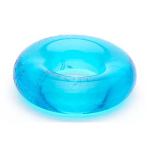 Sport Fucker Chubby Rubber Cockring 3-Pack - Ice Blue