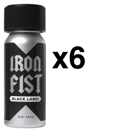 IRON FIST BLACK LABEL 24ml x6