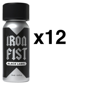 IRON FIST BLACK LABEL 24ml x12