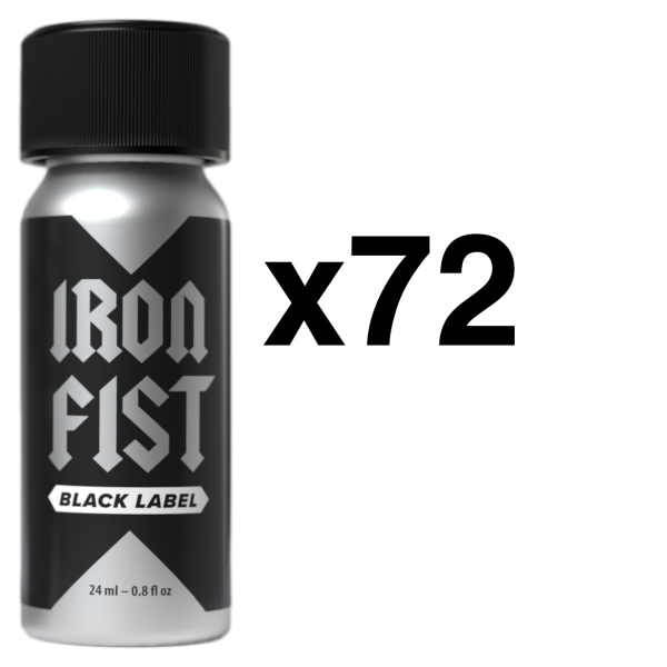 IRON FIST ETIQUETA NEGRA 24ml x72