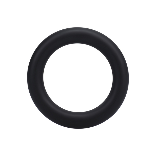 Cockring en silicone THE GASKET Large 42 mm Noir