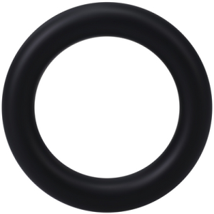 RockSolid by Doc Johnson Cockring The Gasket Medium 36 mm Noir