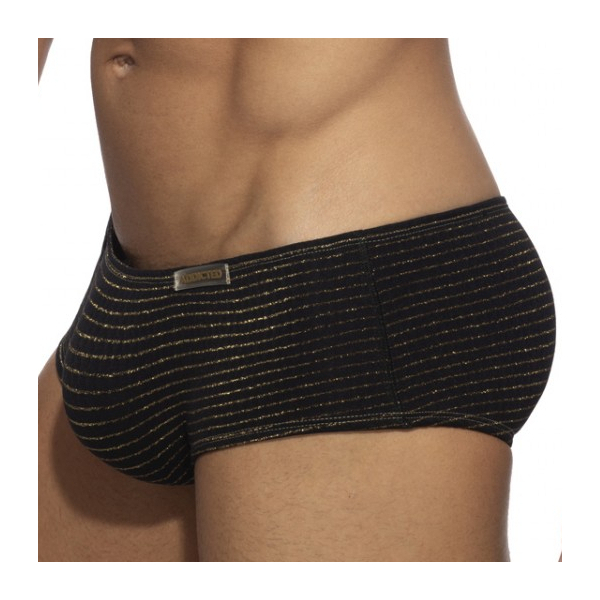 Regal Swim Shorty Black-Gold