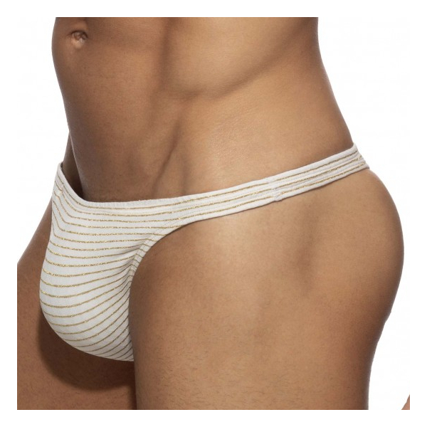 Regal bathing g-string Ivory White-Gold