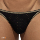 String de bain REGAL Noir-Doré