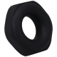 Anneau pénien en silicone THE NUT 25 mm Noir