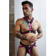 DICKMATIZED HARNESS Neon Pink