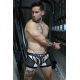 Boxer Jock Dickmatized Black-White