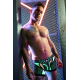 Boxer Jock DICKMATIZED Breedwell Noir-Vert neon