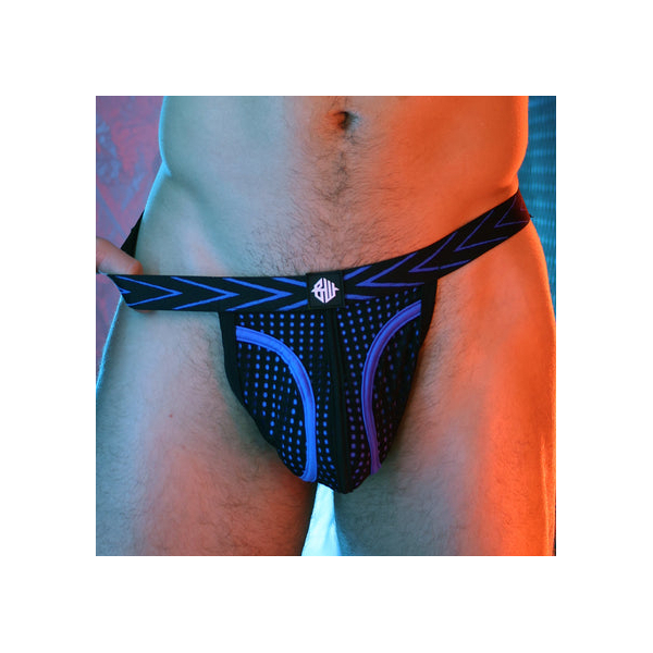 Tanga Dickmatized Negro-Azul