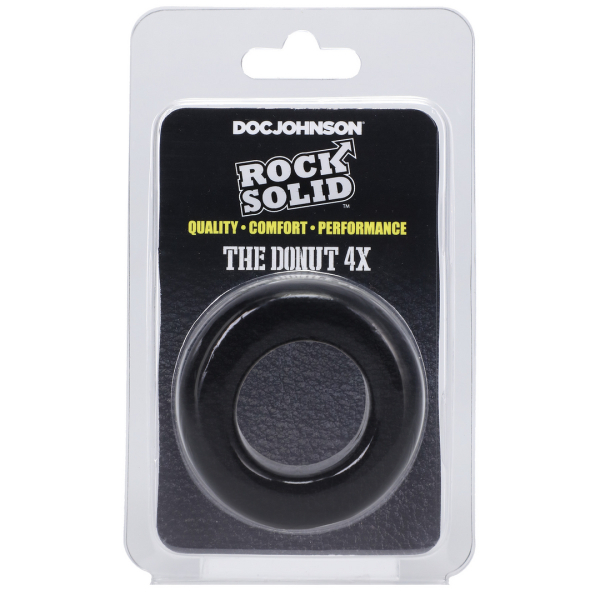 Cockring The Donut 4X 30 mm nero