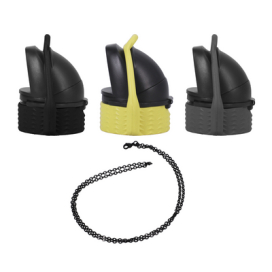 Lot de 3 Bouchons pour Leather Cleaner Ez Top 3 Tailles