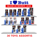 SEXTOYS MEGA PACK 30 PLUGGEN ZWART/BLAUW