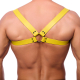 Harnais en cuir Shoulder Jaune