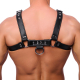 Leder Harness Schwarz