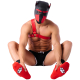 Chaussettes Paw Kinky Puppy Rouges