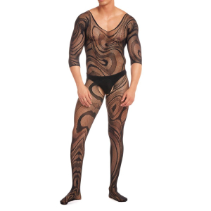 René Rofé Men Supernova 2-delige jumpsuit zwart