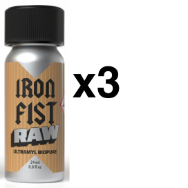 BGP Leather Cleaner IRON FIST RAW 24ml x3