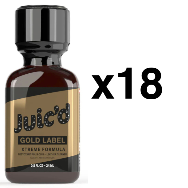 JUIC'D GOLD LABEL 24ml x18